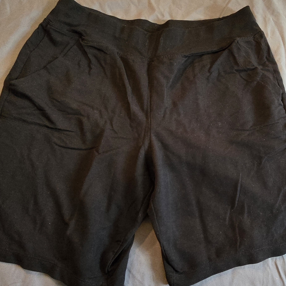 Black Casual Shorts